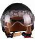 Preview: Helm VITO JET BERLIN Leder - schwarz